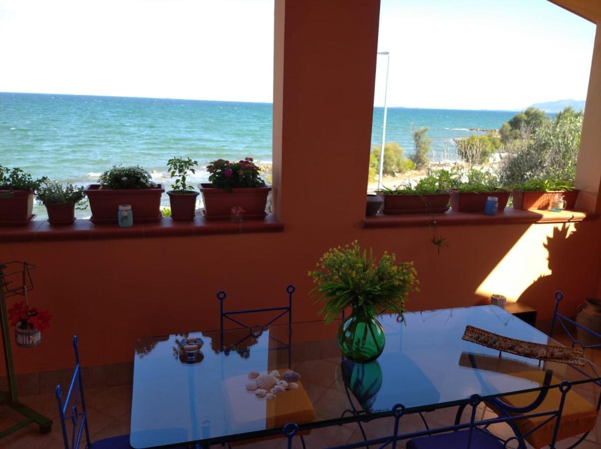 Casa Bon' Aria Fronte Mare Sud Sardegna Villa La Maddalena  Kültér fotó